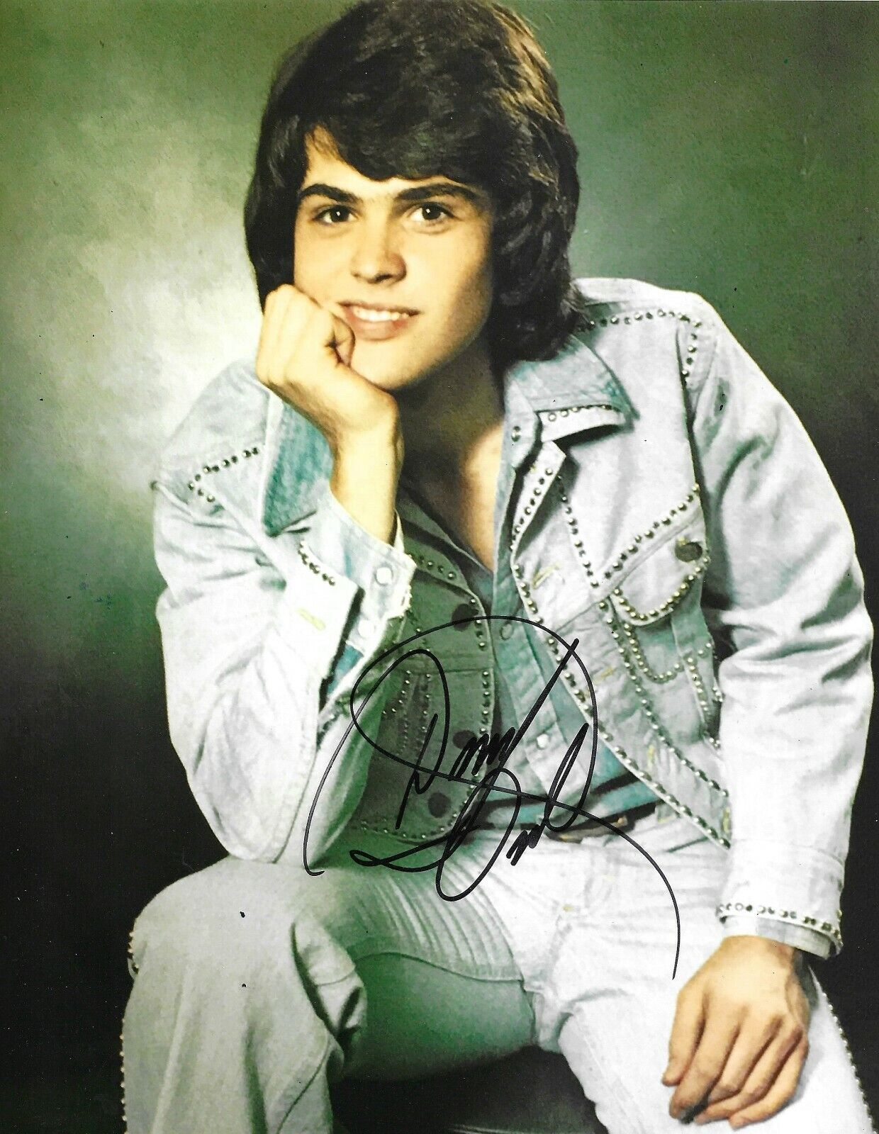 Donny Osmond Signed 10x8 Photo Poster painting AFTAL