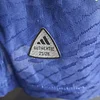 2025/2026 Player Version Ajax Doodle Plate Royal Blue Football Jersey 1:1 Thai Quality