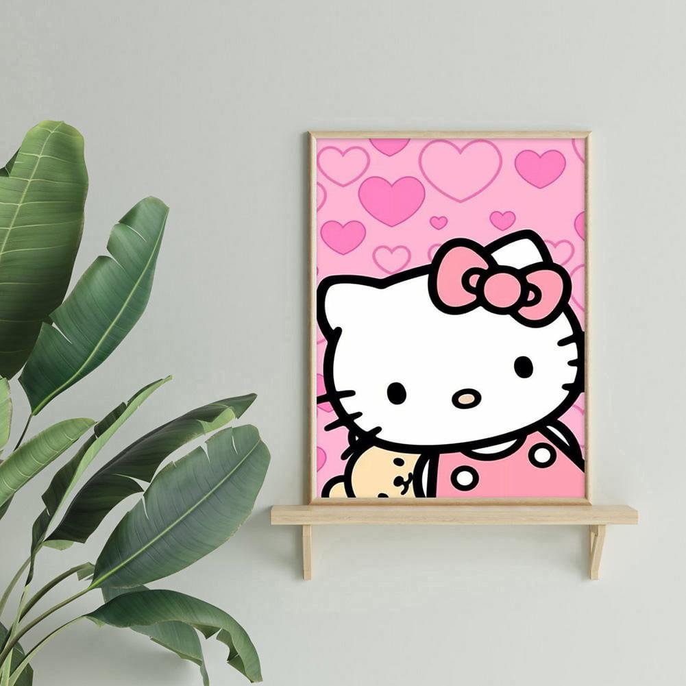 Diamond Painting - Full Round - Hello Kitty