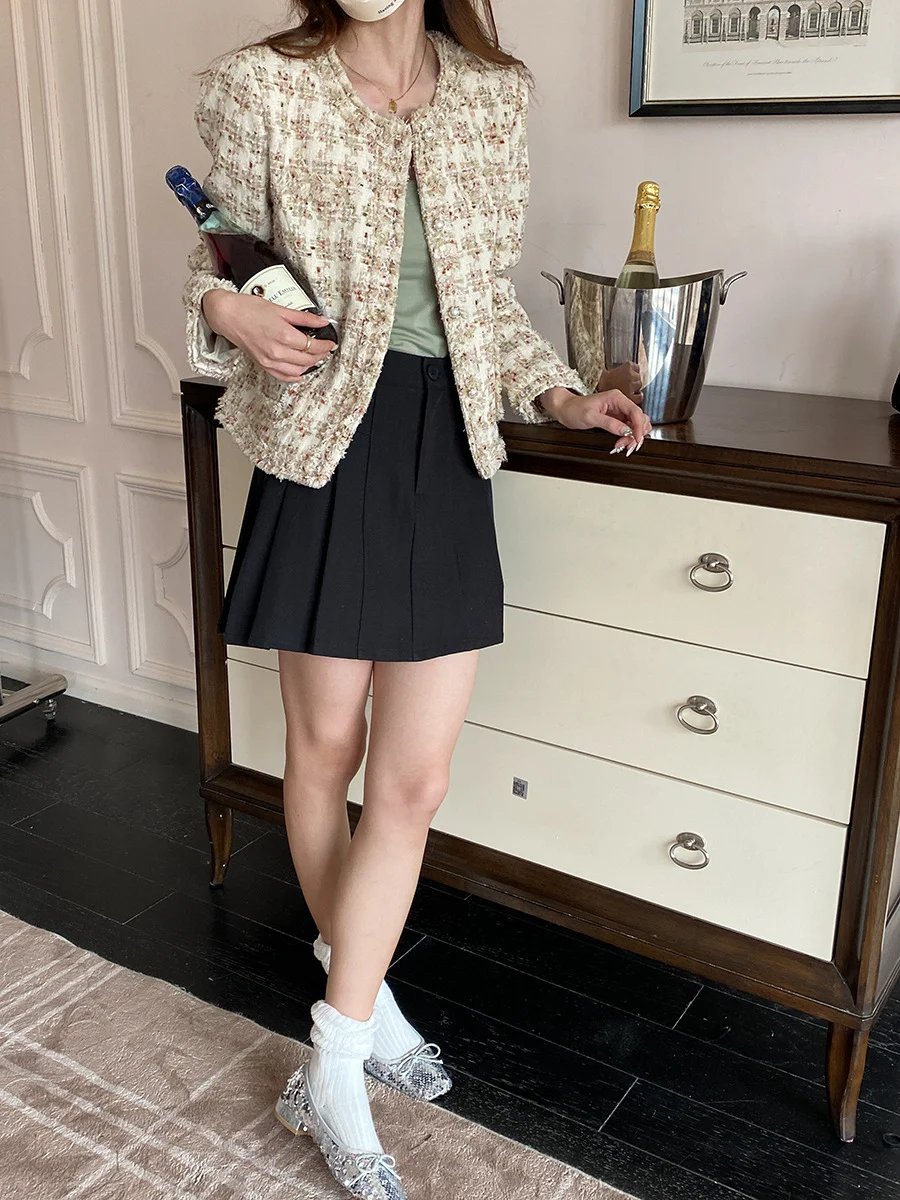 Sdrawing Sdrawing Morning With Chest Pad Temperament Generous Collar Slings Mid-Early Autumn New ZY1464