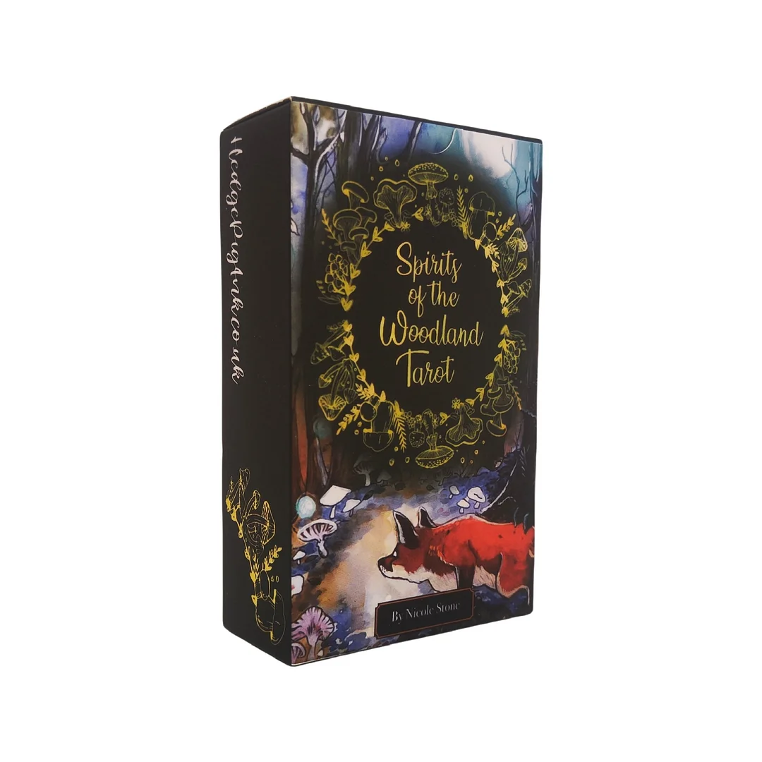 Spirits of The Woodland Tarot & Paper Guidebook