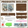 H&ouml;lzerne Schildkr&ouml;te - 5d DIY Handwerk Aufbewahrungsbox