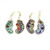 4pcs DIY Lizard Full Drill Special Shaped Diamond Painting Keychains Gifts