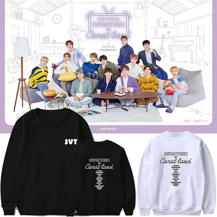SEVENTEEN Carat land フーディー SEVENTEEN 2023 CARAT LAND フーディ トレカ付き