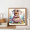 Diamond Painting -DIY Full Round Drill Easter Flower Bunny