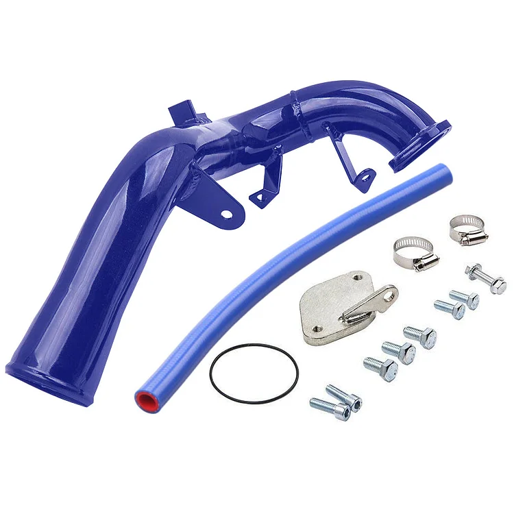 2006-2007 Chevy GM 2500 3500 Duramax LBZ 6.6L Diesel EGR Delete Kit with High Flow Intake Elbow