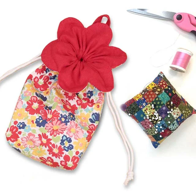 DIY Flower Gift Bag TemplateF