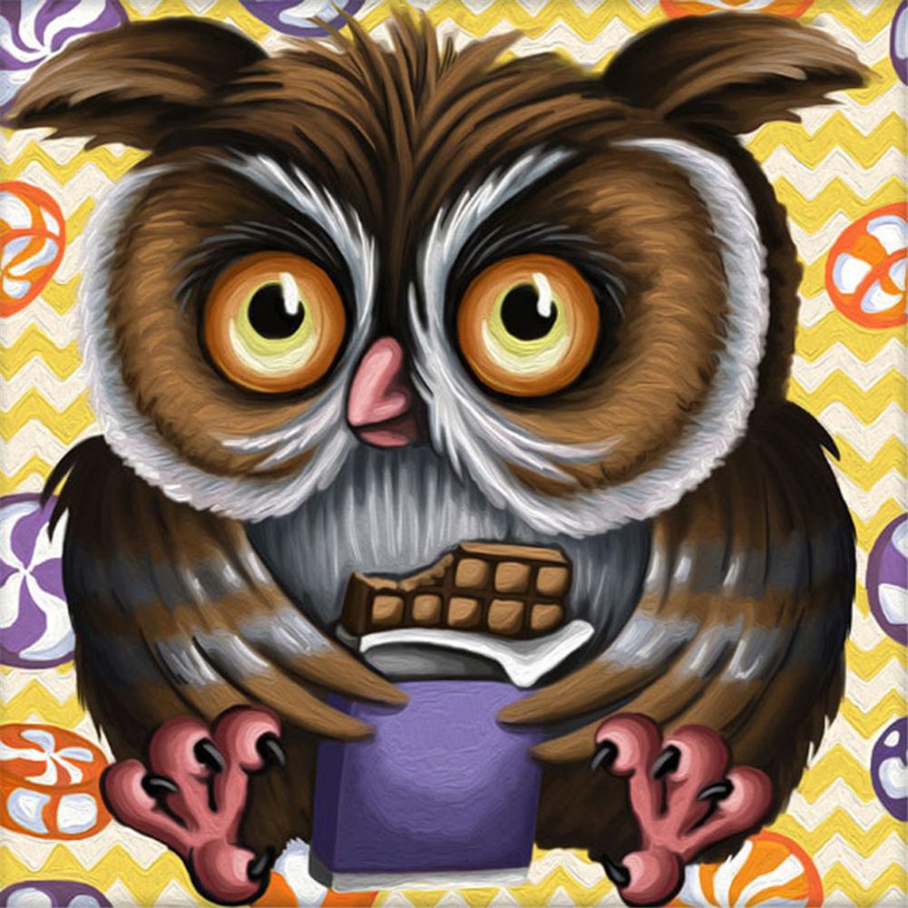 

Cartoon Bird - Round Drill Diamond Painting - 30x30cm, 501 Original