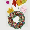 Diamond Painting Christmas Wreath Pendant