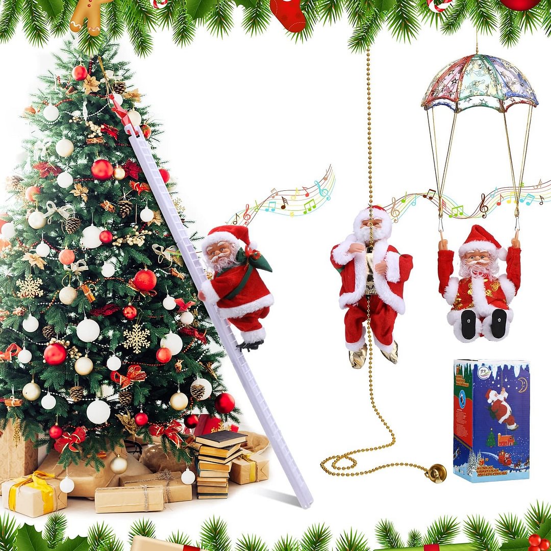 Limited-time 49% OFF- Electric Climbing Santa-Buy 2 Free Shipping