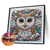 4pcs Diamond Painting-DIY Crystal Rhinestone Owl Bird