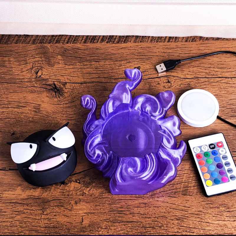 Ghost Pokémon Halloween LED Night Light 
