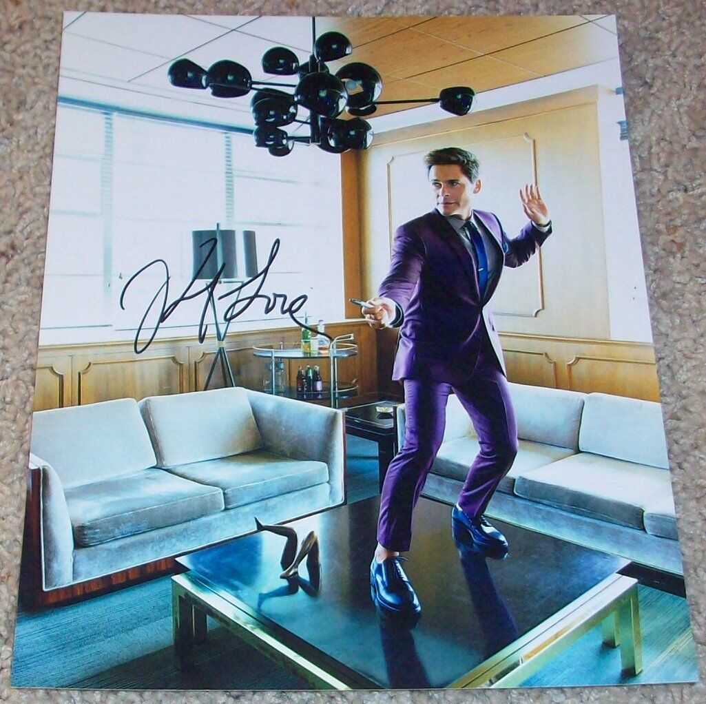 ROB LOWE SIGNED AUTOGRAPH THE GRINDER OUTSIDERS 8x10 Photo Poster painting A w/PROOF