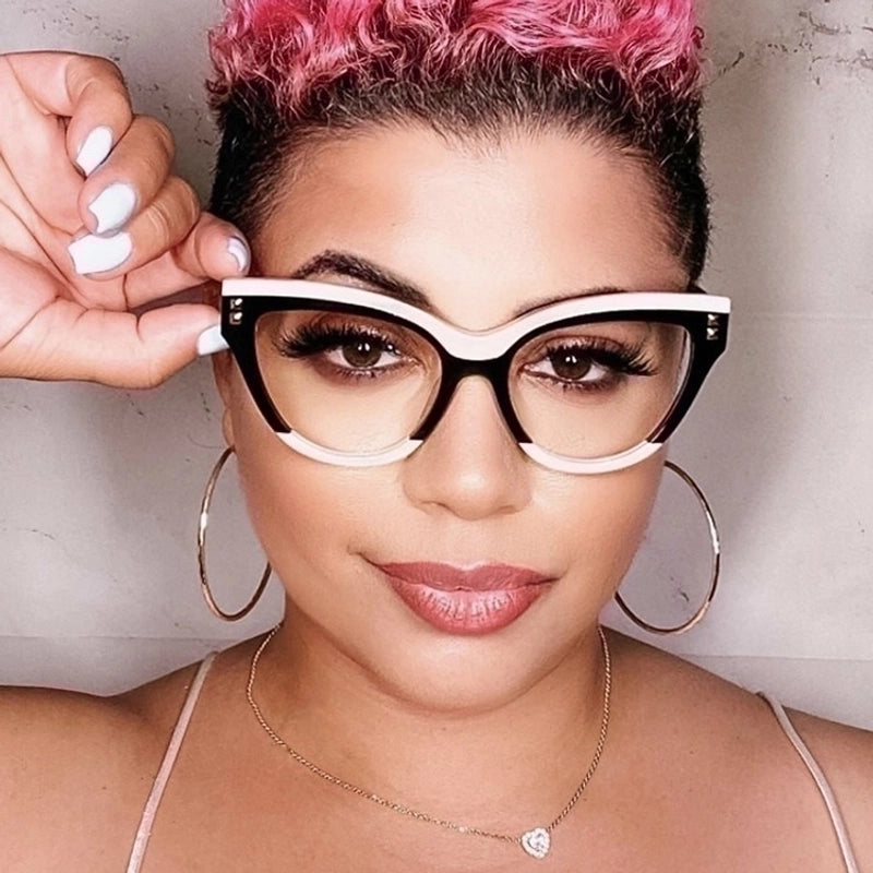 Fashion Printing Ac Butterfly Frame Full Frame Optical Glasses