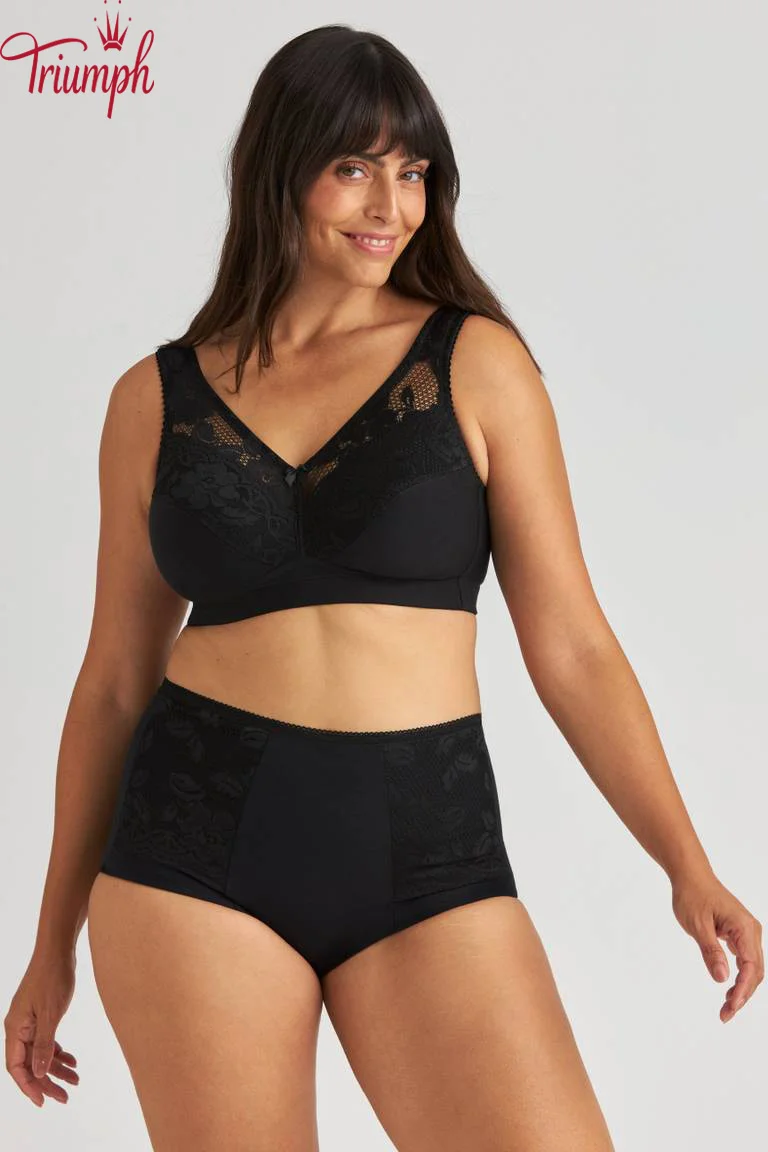 Triumph - (Conjunto de 4) Soutien de algod&atilde;o sem arma&ccedil;&atilde;o