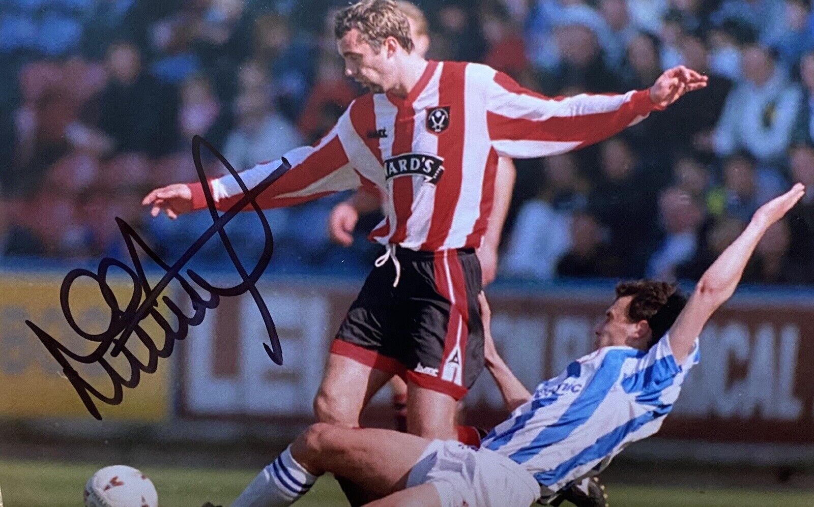 Don Hutchison Genuine Hand Signed Sunderland 6X4 Photo Poster painting 2