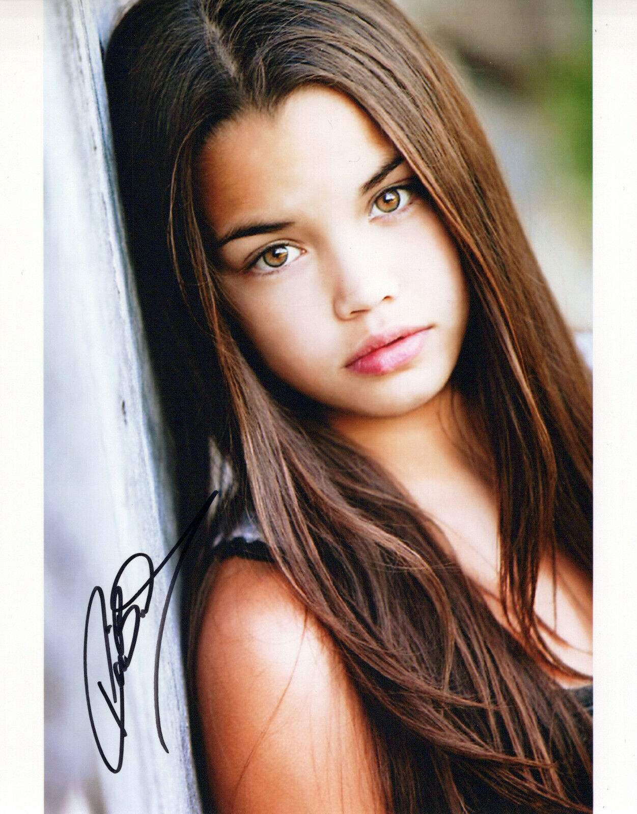 Paris Berelc glamour shot autographed Photo Poster painting signed 8x10 #1