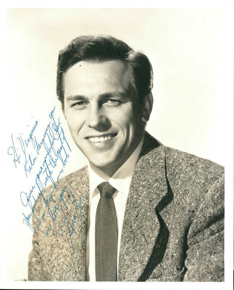 Howard Keel (Vintage, Inscribed) signed Photo Poster painting COA