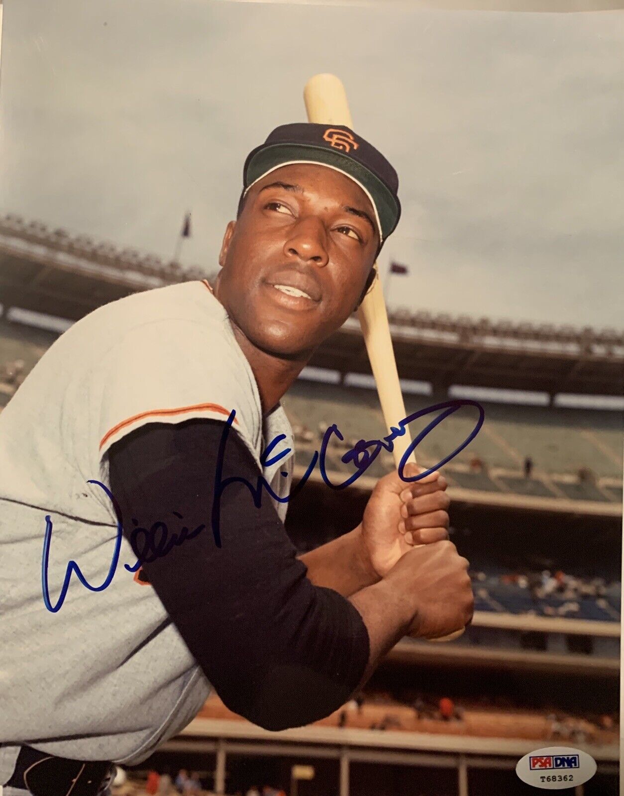 willie mccovey Signed 8x10 Pic Photo Poster painting Auto Jsa Giants