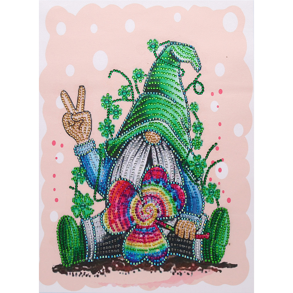 

Gnome - Special Shaped Diamond Painting - 30*40CM, 501 Original