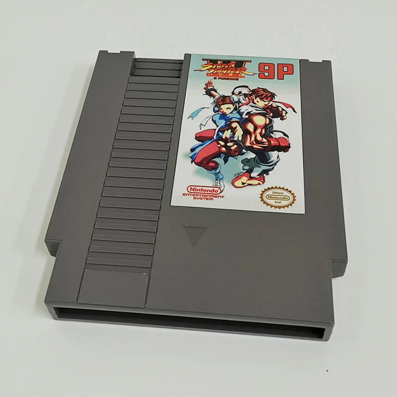 Street Fighter 3-9P For Nintendo NES - 8 Bit Game Cartridge