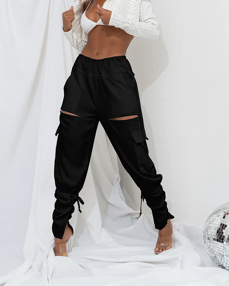 Work Style Casual Pants With Leggings