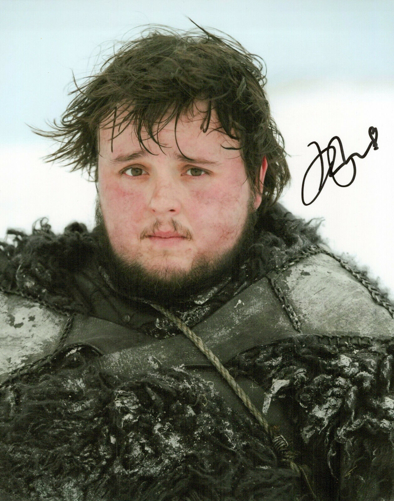 John Bradley Game Of Thrones autographed Photo Poster painting signed 8x10 #1 Samwell Tarly