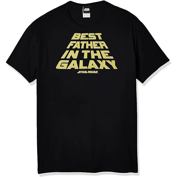 STAR WARS Men's Officially Licensed Tees for Dad Large Green//Green Dad