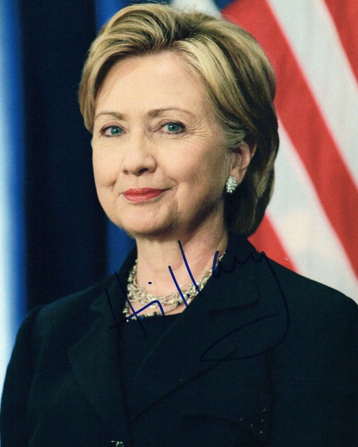 Hillary Clinton Signed Autographed 8x10 Photo Poster painting First Lady COA VD