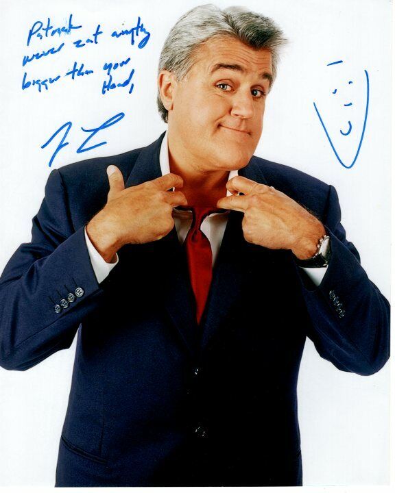 JAY LENO Autographed Signed Photo Poster paintinggraph - To Patrick GREAT CONTENT