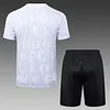 Joyfball 2025/2026 Chelsea short sleeved training white jersey +Shorts  1:1 Thai Quality