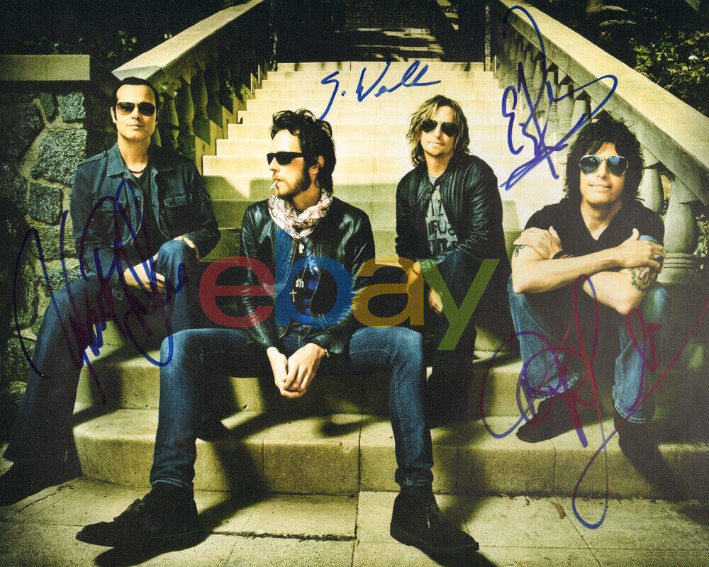 Stone Temple Pilots Band Autographed 8x10 Signed Photo Poster painting reprint