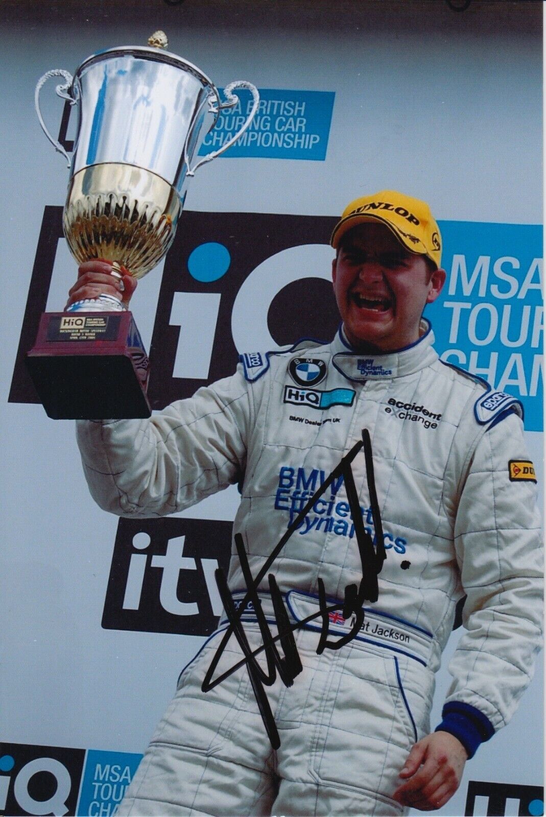 Mat Jackson Hand Signed 6x4 Photo Poster painting - Touring Cars Autograph.