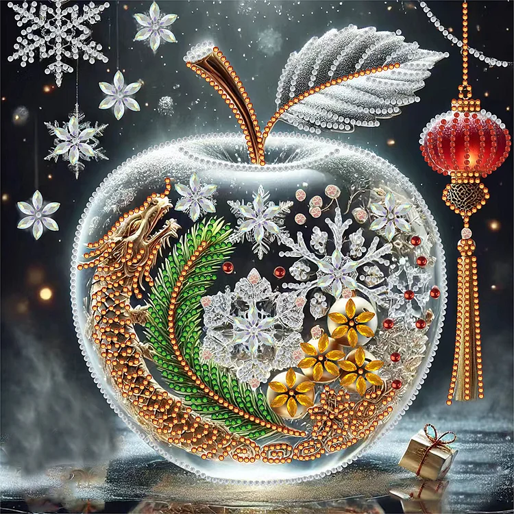 Partial Special-shaped Diamond Painting - Flower 30*30CM