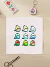 2 Pcs 11CT Cross Stitch Fabric 11.81x11.81 Inch Needlework Embroidery Fabric Embroidery Fabric Cloth for Garment Craft Needle-Embroidery DIY Decoration