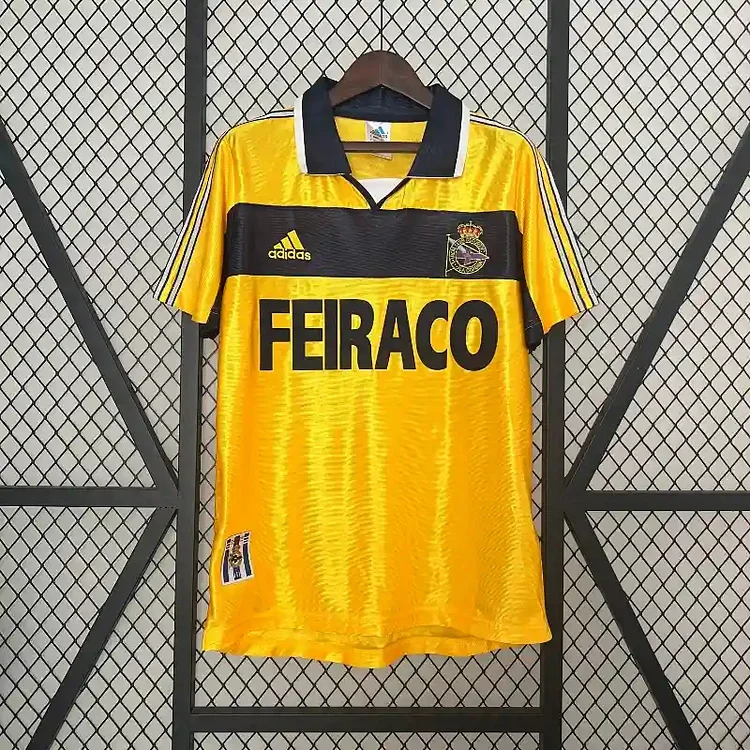 Retro 1999-2000 Deportivo La Coruna second away football jersey