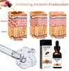 Melanin correction facial serum for fast dark spot removal