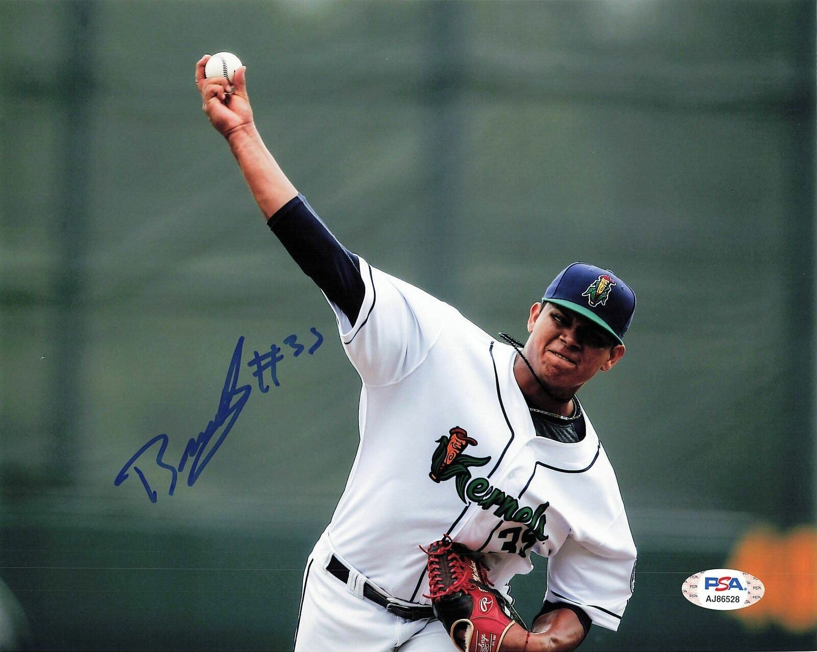 Brusdar Graterol signed 8x10 Photo Poster painting PSA/DNA Minnesota Twins Autographed