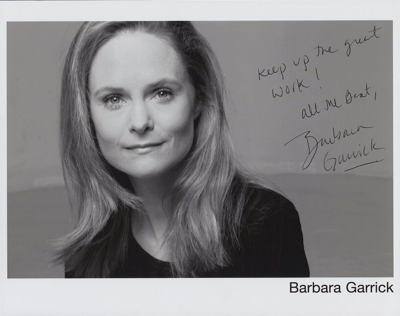 BARBARA GARRICK Signed Photo Poster painting - Law & Order: SVU