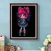 Diamond Painting -DIY Round Drill Girl