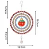 Doppelseitig drehbares Cartoon-Windspiel – 5D-DIY-Bastelanhänger