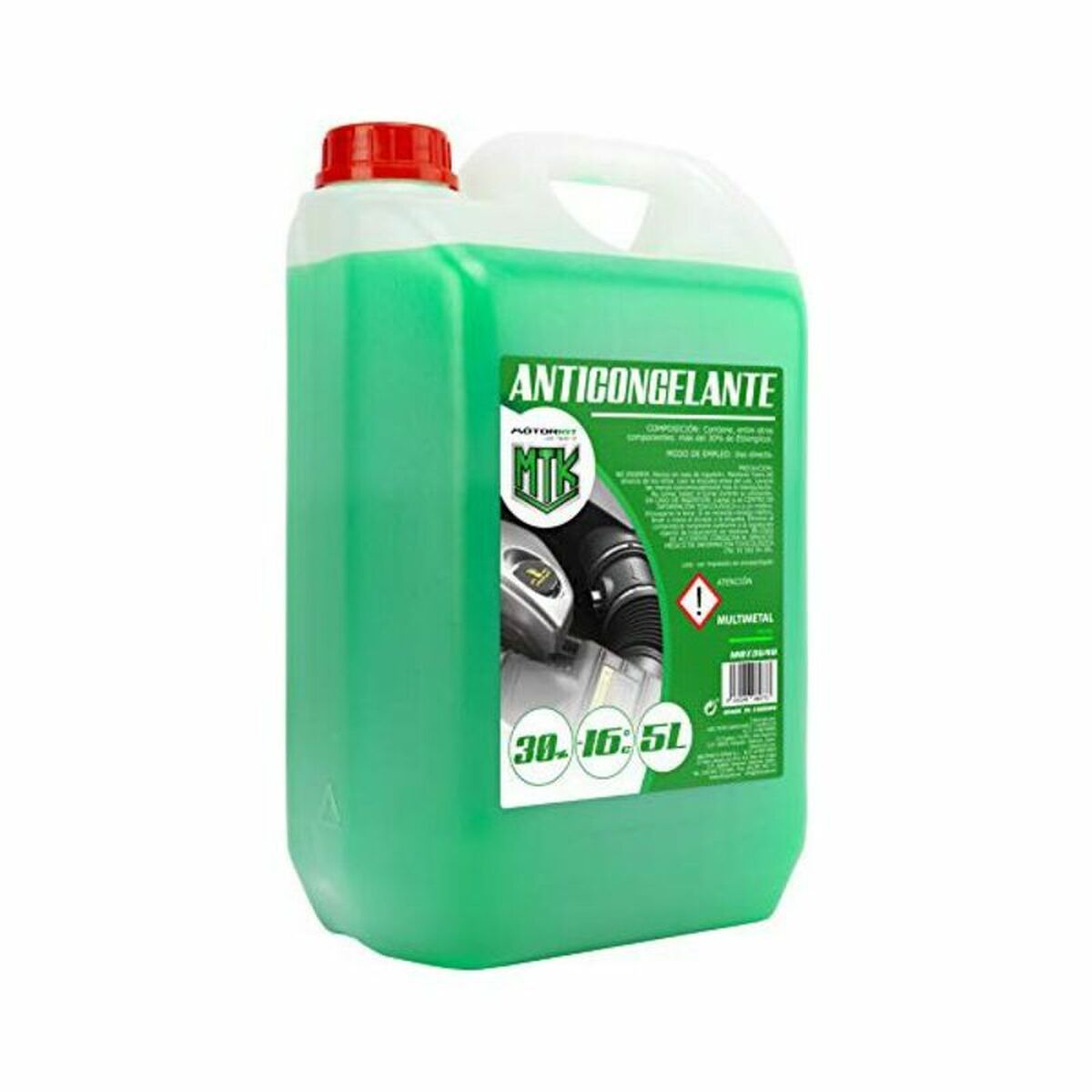 Antifreeze Motorkit MOT3540 -16&ordm; 30% Green (5 L)