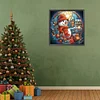 Diamond Painting-DIY Full Round Drill Christmas Stained Glass