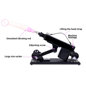 Full Automatic Telescopic Pumping and Inserting Gun Machine – Adjustable Speed Sex Machine