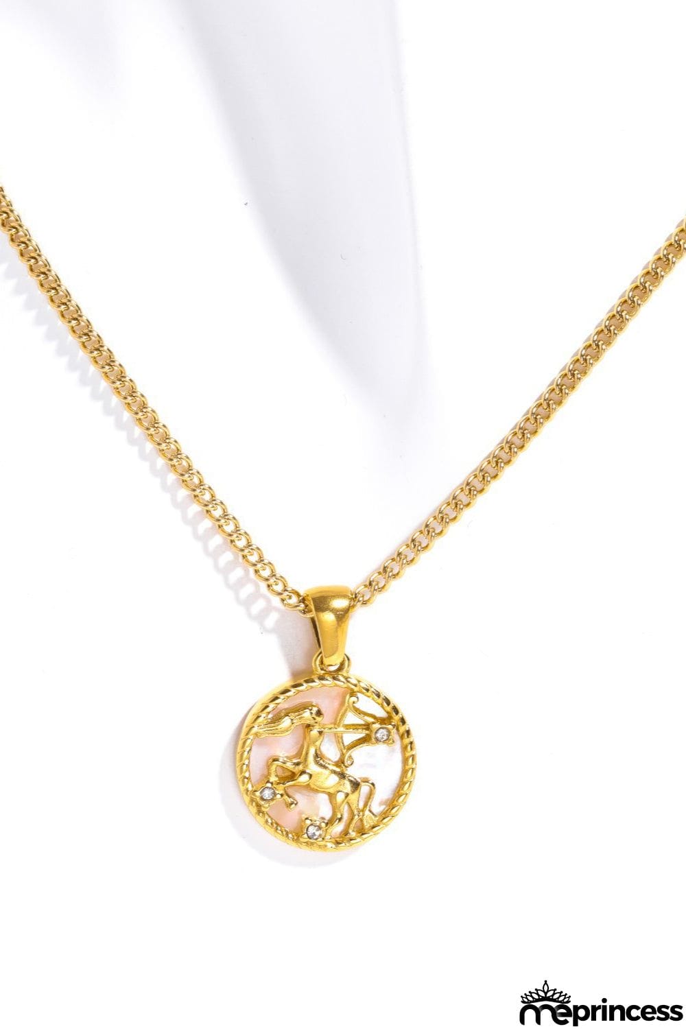 Constellation Pendant Stainless Steel Necklace