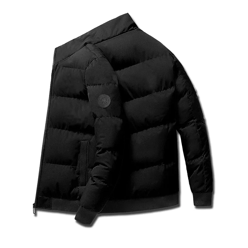Men's Stand Collar Casual Winter Jacket