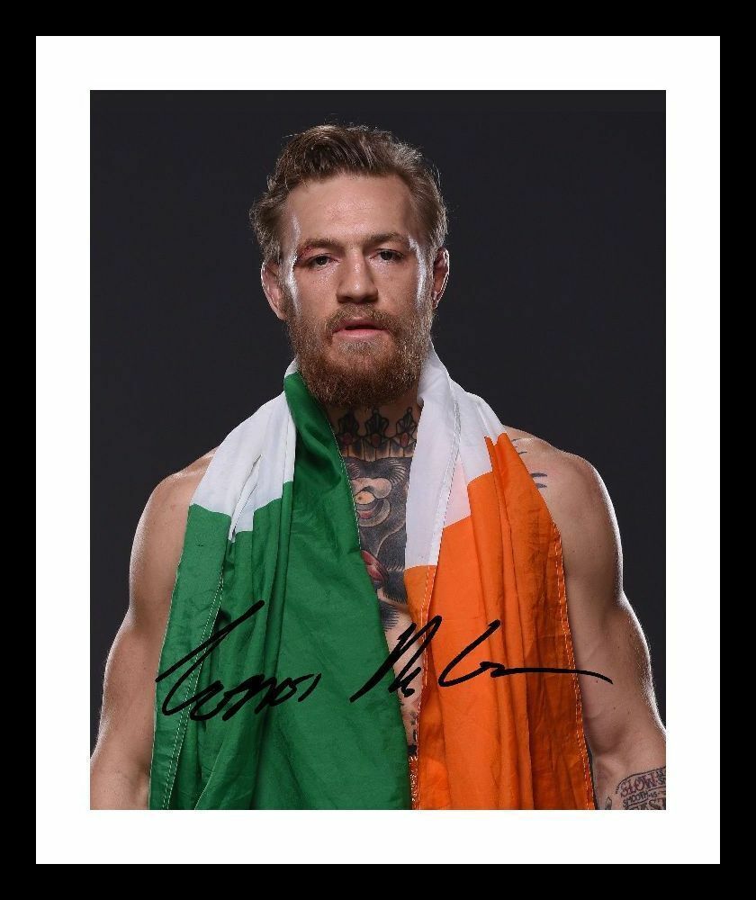 Conor McGregor - UFC Autograph Signed & Framed Photo Poster painting 2