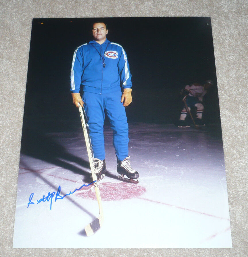 MONTREAL CANADIENS SCOTTY BOWMAN HAND SIGNED AUTHENTIC 11X14 Photo Poster painting w/COA