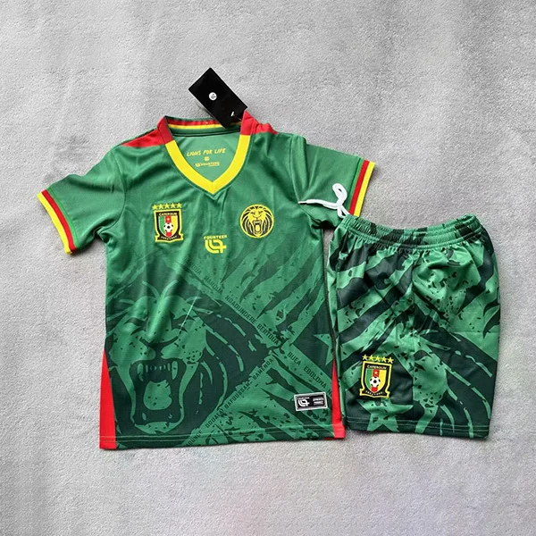 25/26 Cameroon National Team Home Kids Set
