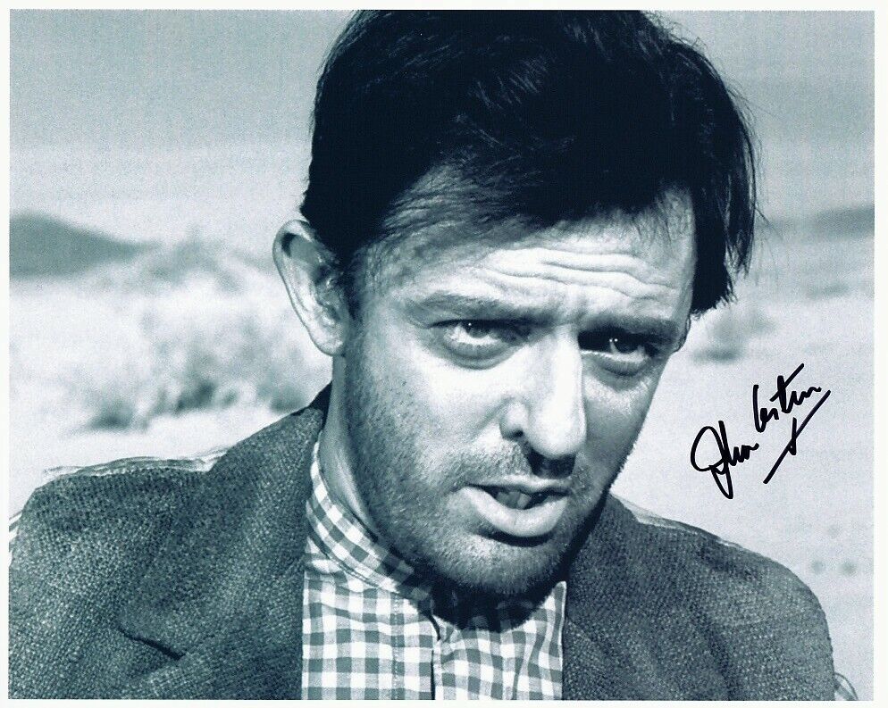 JOHN ASTIN hand-signed THE TWILIGHT ZONE 8x10 authentic w/ coa FANTASTIC CLOSEUP